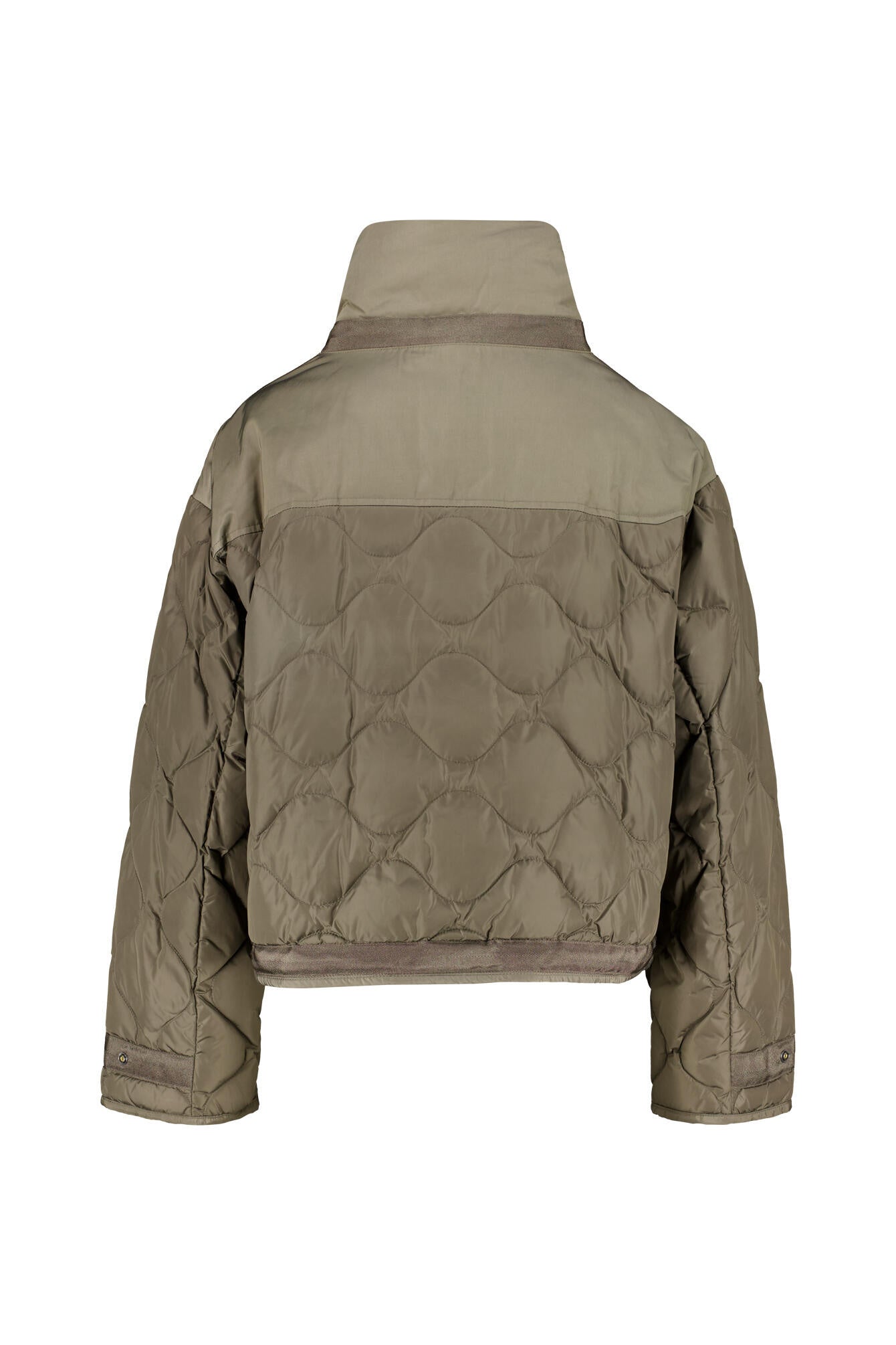 Daunenjacke SUMIDA mit Stehkragen - 0103 Olive Grey - Khaki