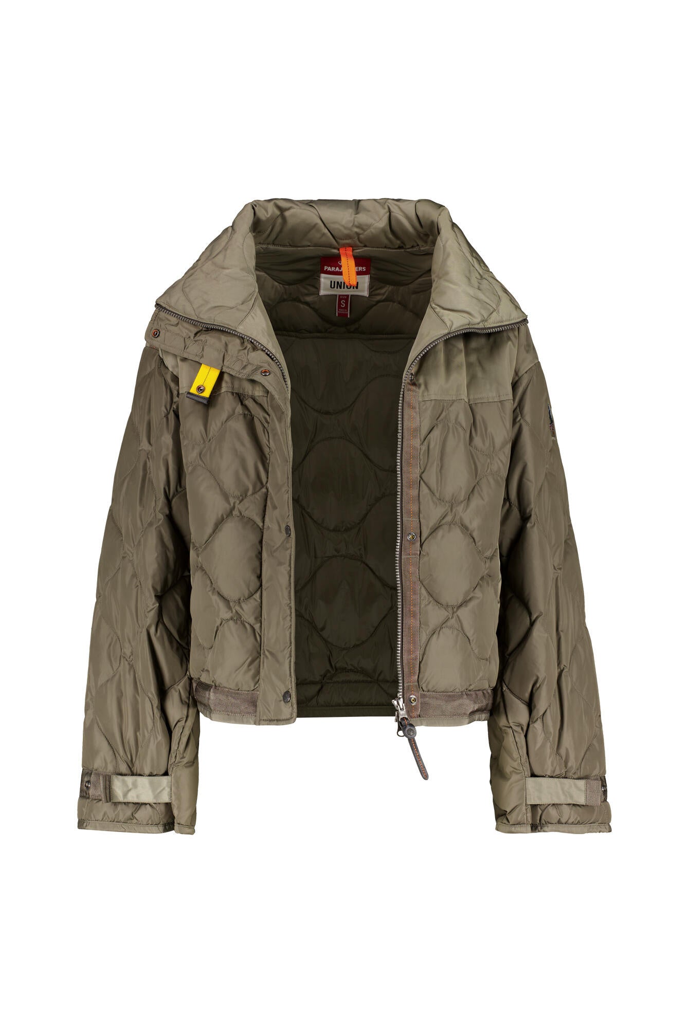 Daunenjacke SUMIDA mit Stehkragen - 0103 Olive Grey - Khaki