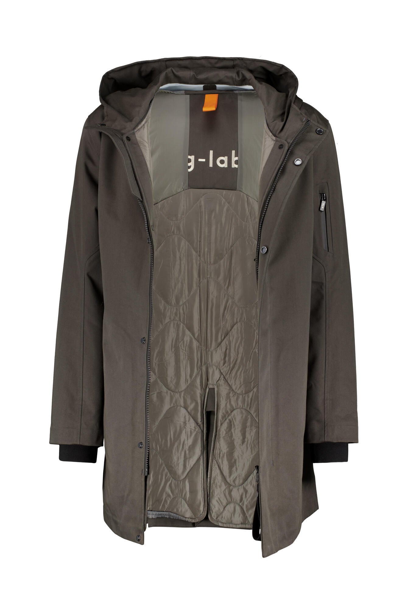 Parka GLOBE EVO - 901 Graphite - Grau