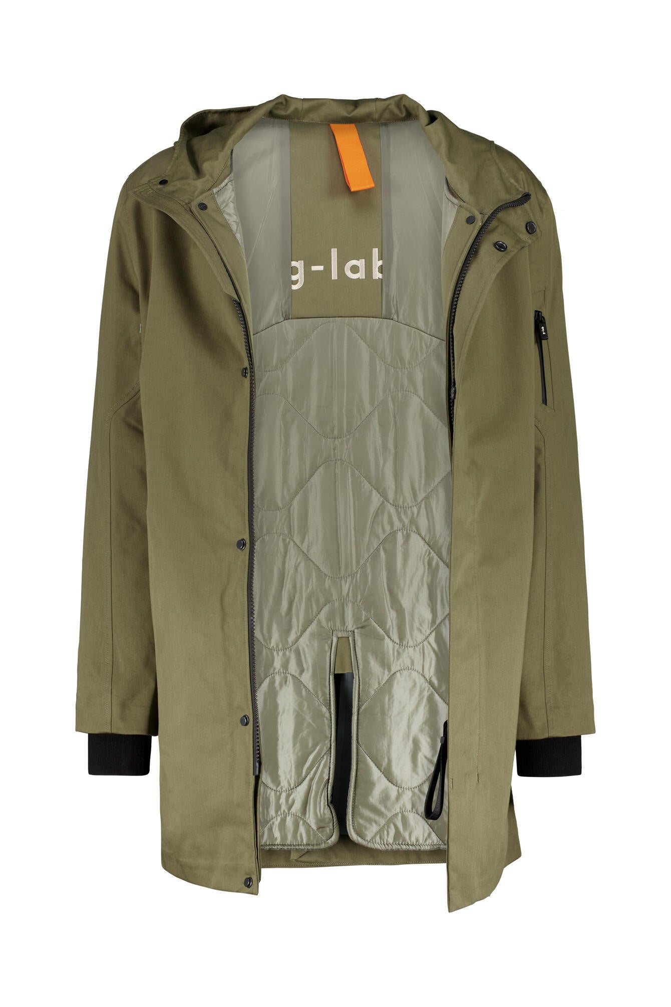 Parka GLOBE EVO - 640 Olive Grey - Grün