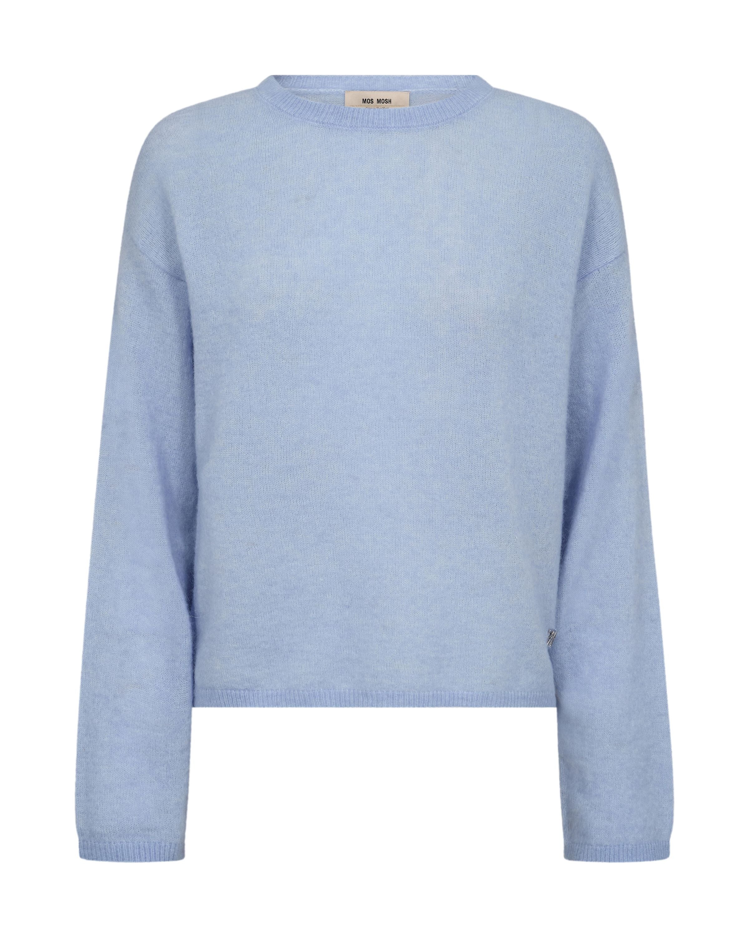 Strickpullover MAPE aus Wollmix - 835 Brunnera Blue - Blau