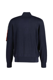 Strickpullover aus Baumwolle - 0316 Blue Navy - Blau