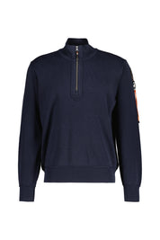 Strickpullover aus Baumwolle - 0316 Blue Navy - Blau