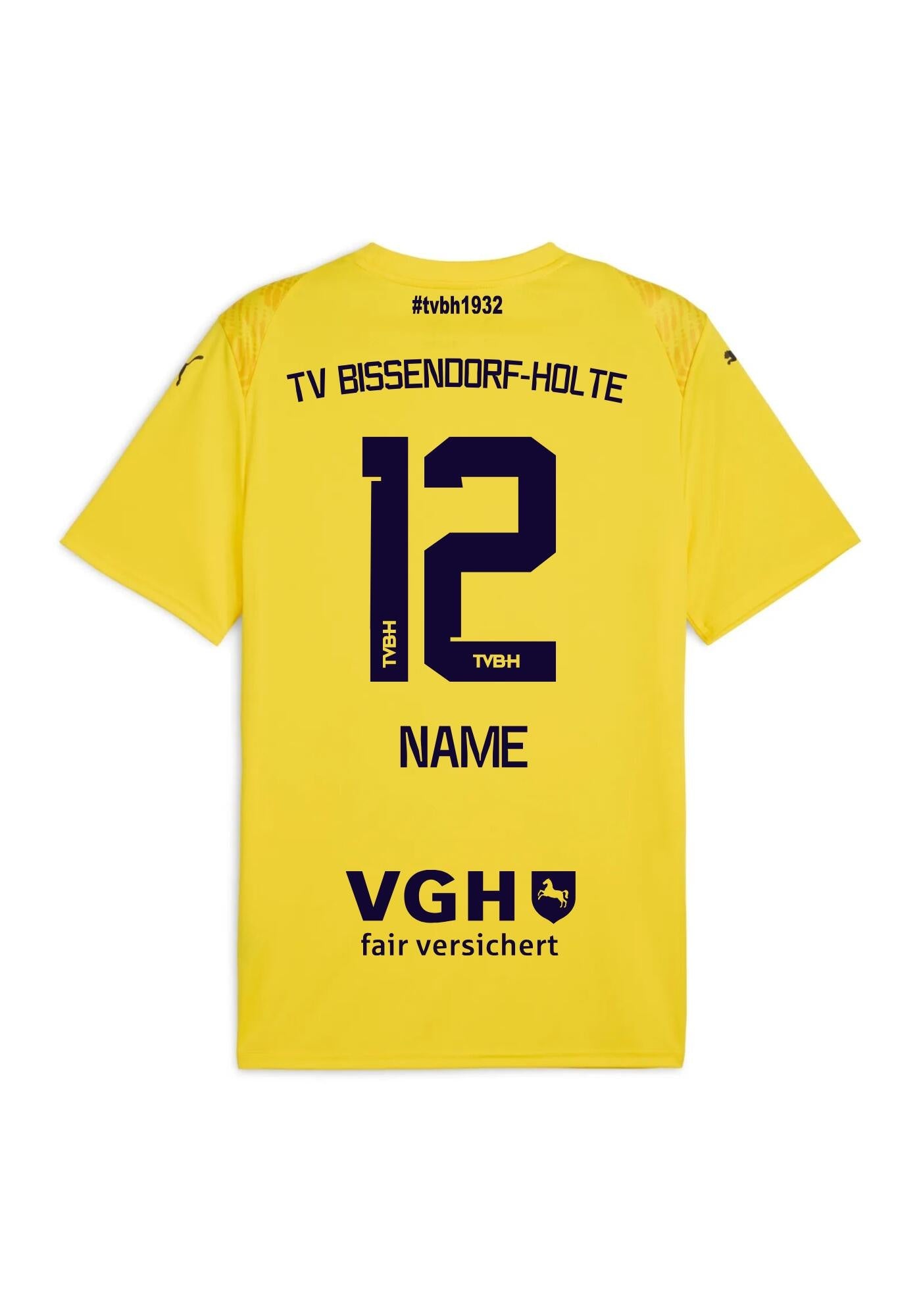 Herren TV Bissendorf-Holte Trikot 25/26 - 007-Faster Yellow-PUMA Black - Gelb