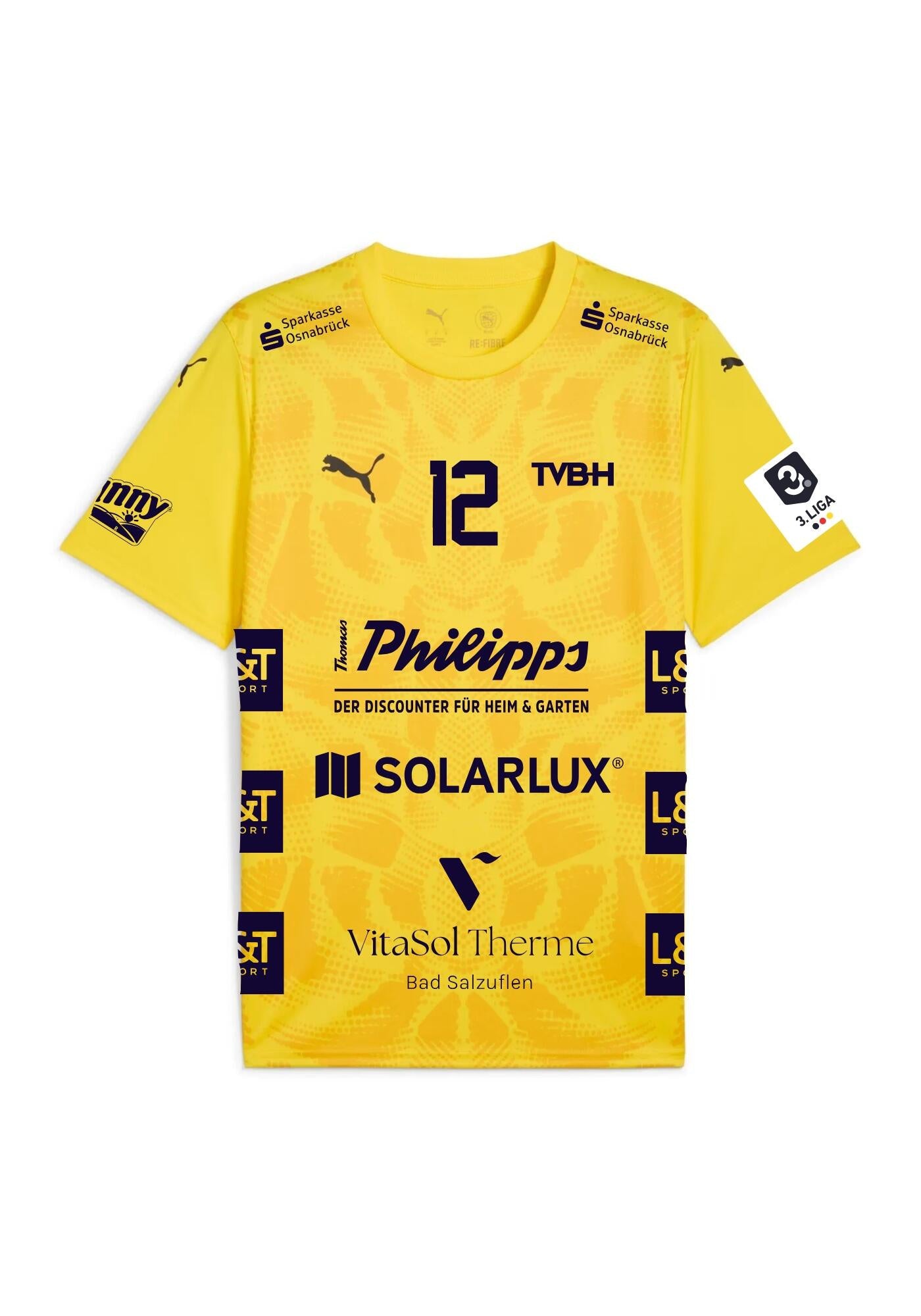 Herren TV Bissendorf-Holte Trikot 25/26 - 007-Faster Yellow-PUMA Black - Gelb