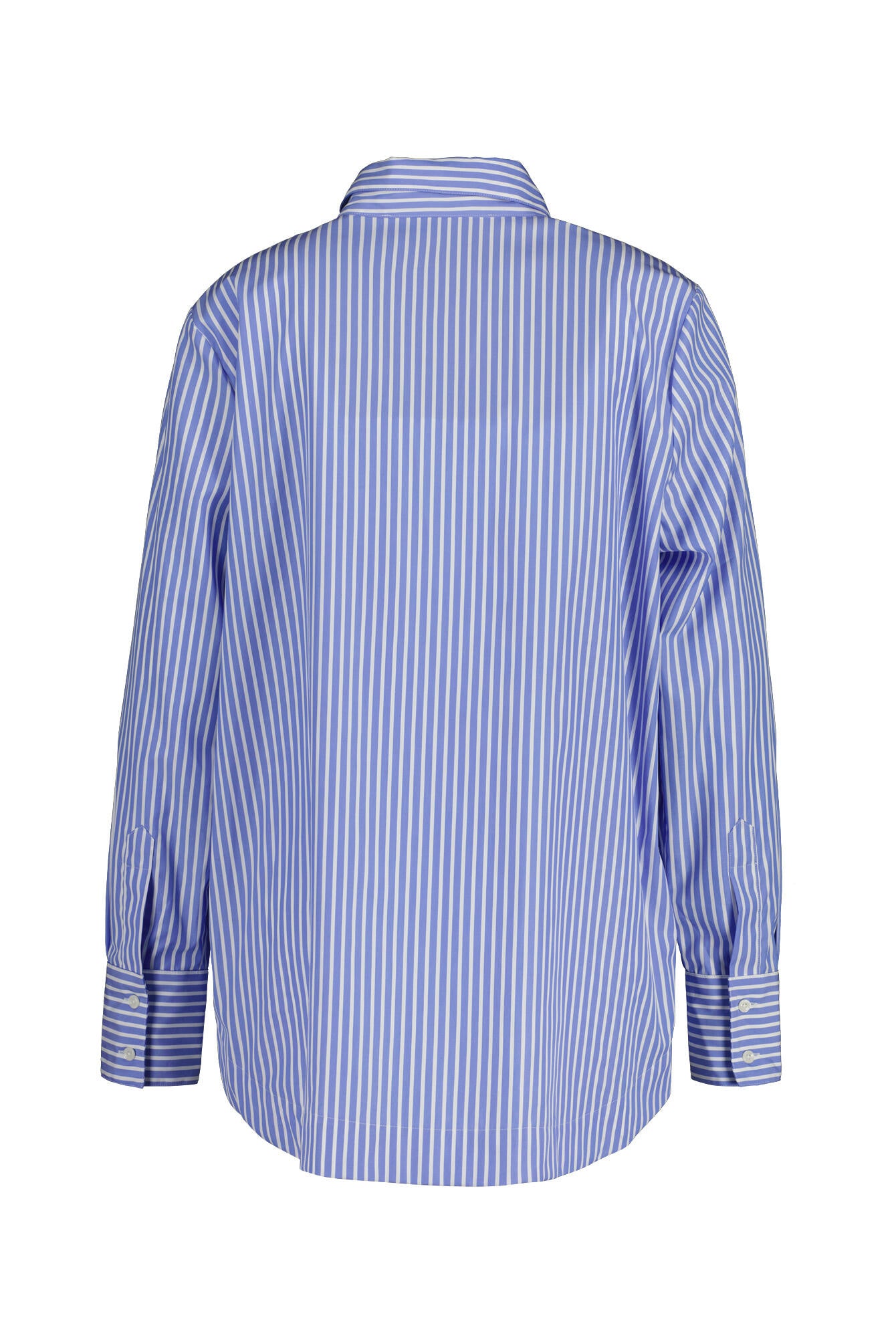 Bluse gestreift - 253001 Blue Whale - Blau