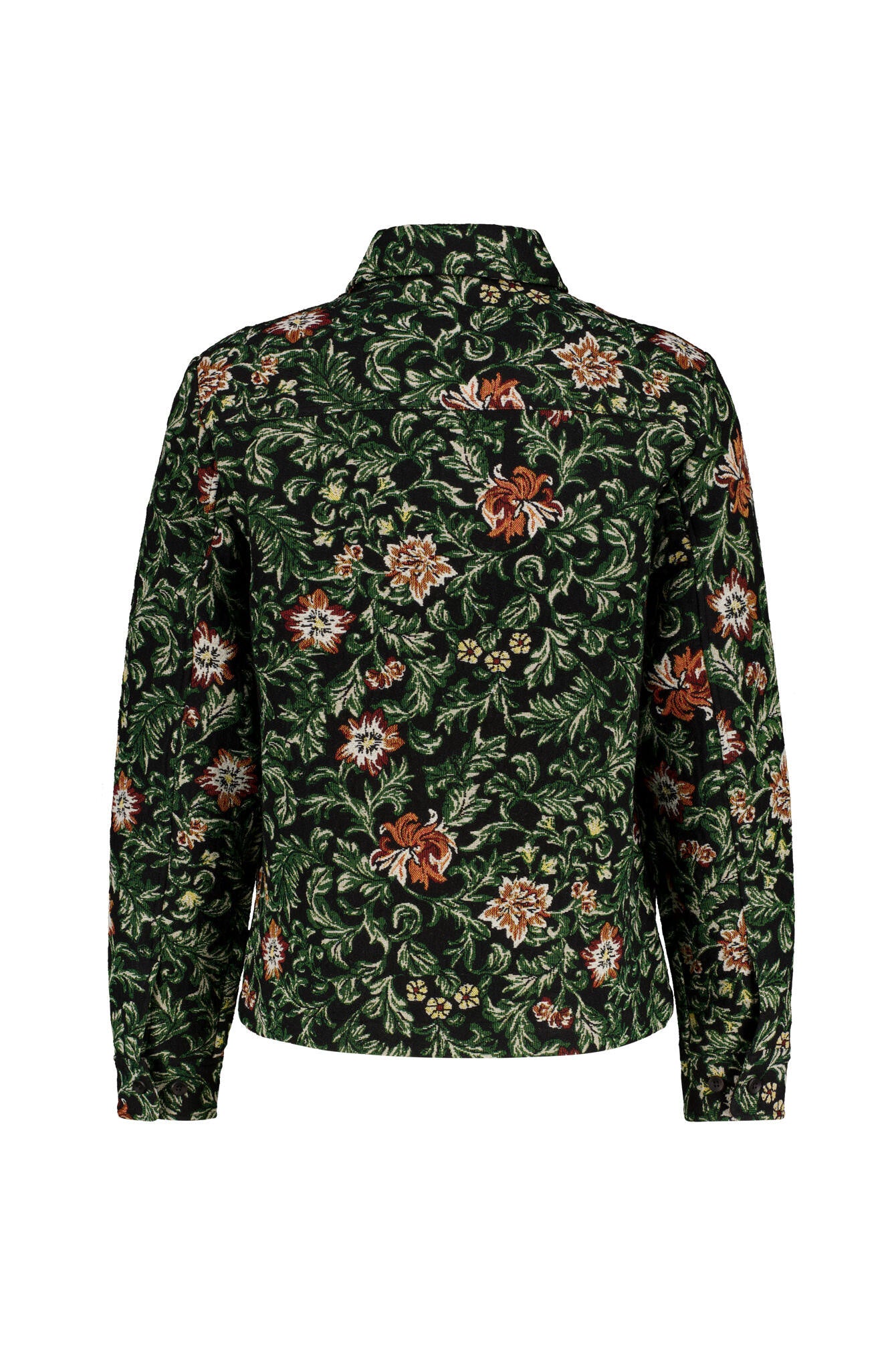 Overshirt Regular Fit - 100 Black - Grün