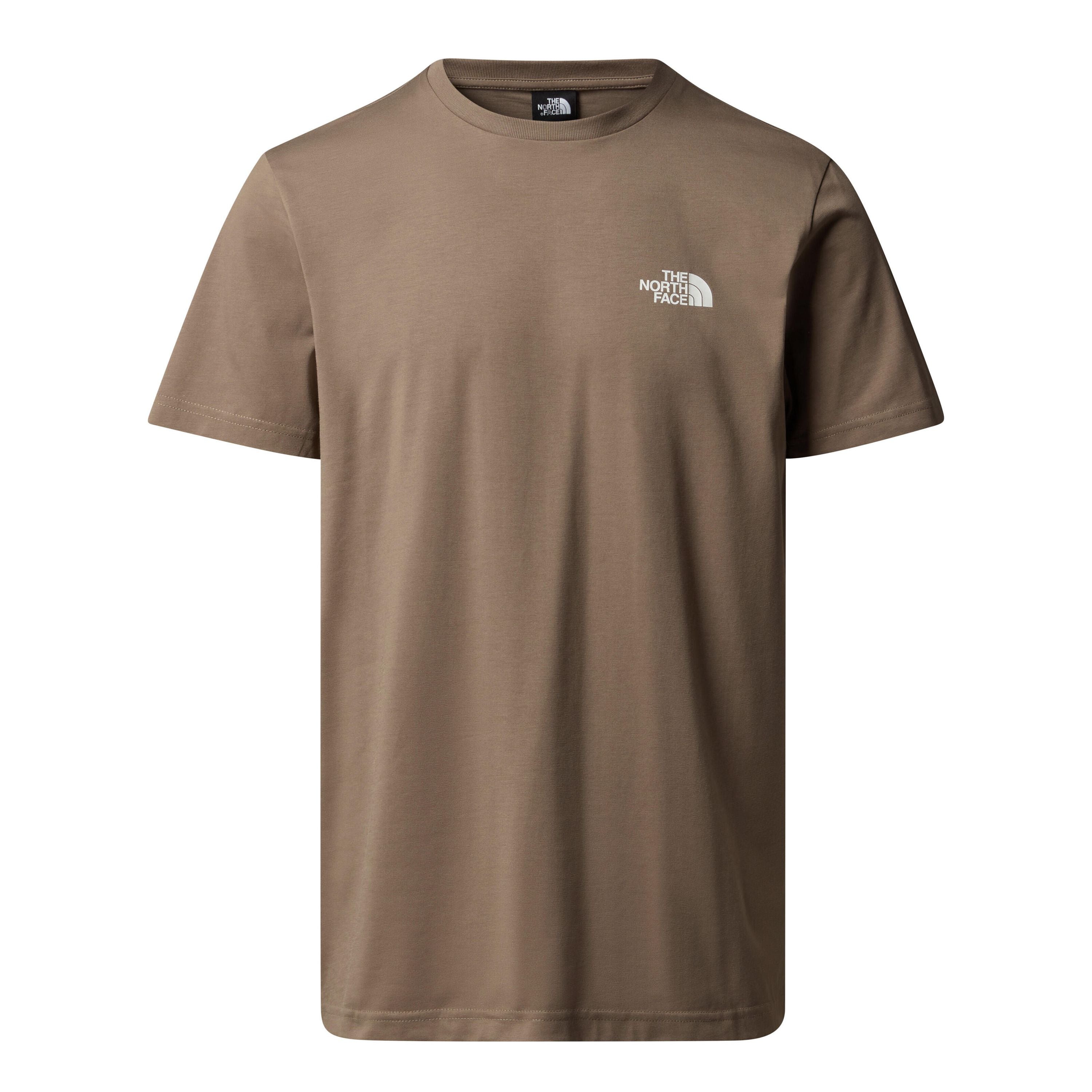 T-Shirt aus Baumwollmix - BOW1 - Braun