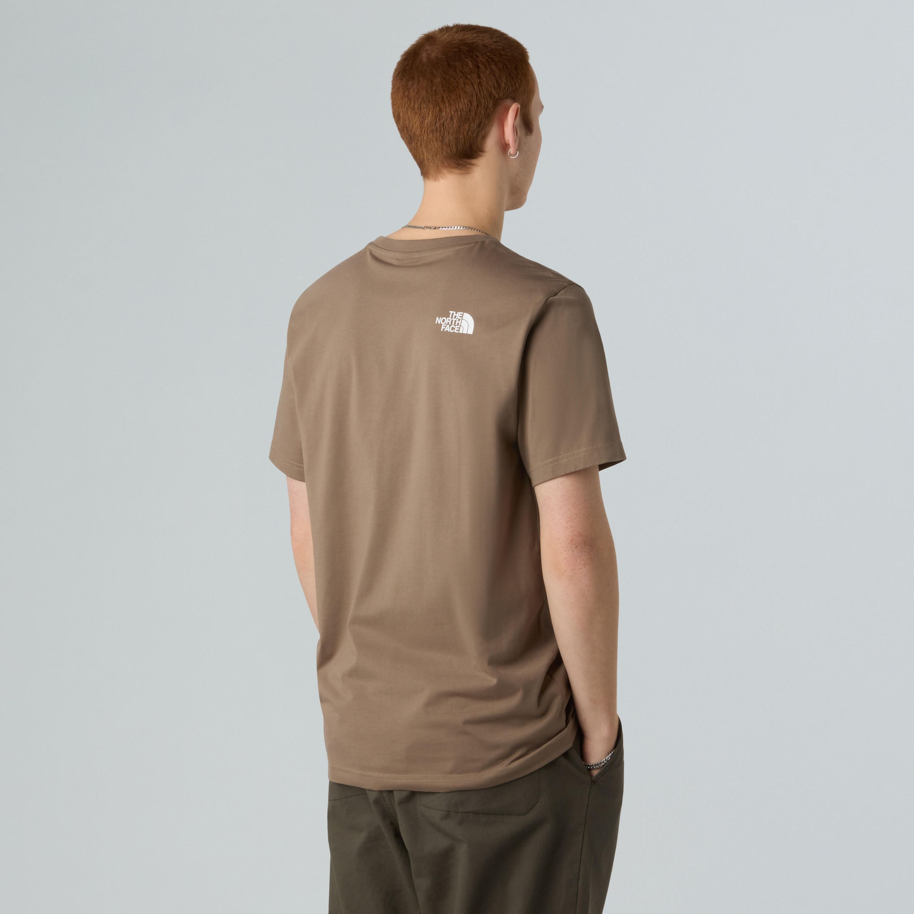 T-Shirt aus Baumwollmix - BOW1 - Braun