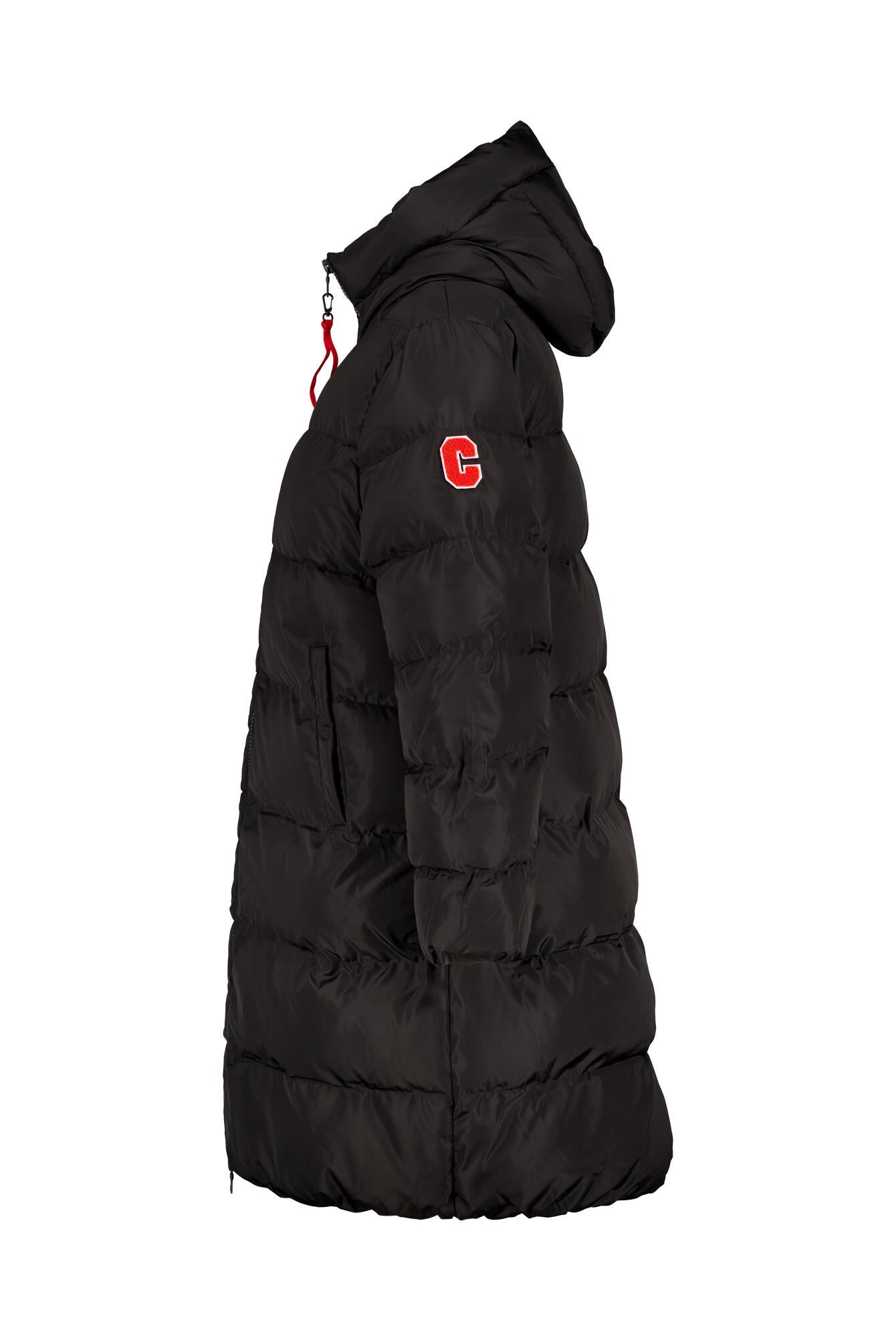 Winterjacke ZERMATT mit Kapuze - 2000 Black - Schwarz