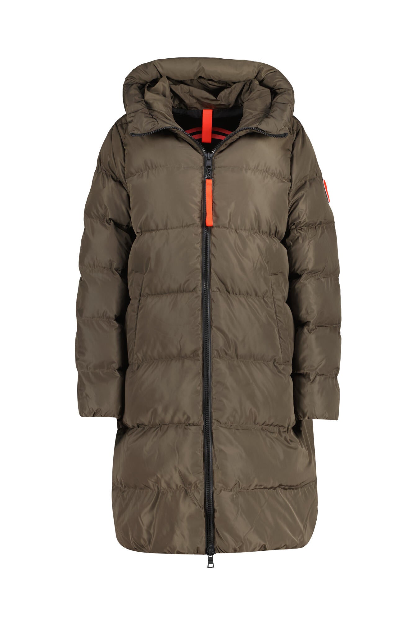 Winterjacke ZERMATT mit Kapuze - 5200 Dark Taupe - Braun