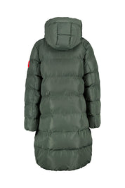 Winterjacke ZERMATT mit Kapuze - 7500 Dark Khaki - Khaki