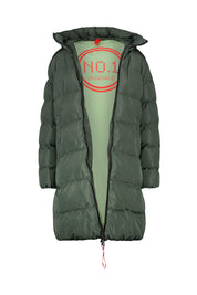 Winterjacke ZERMATT mit Kapuze - 7500 Dark Khaki - Khaki