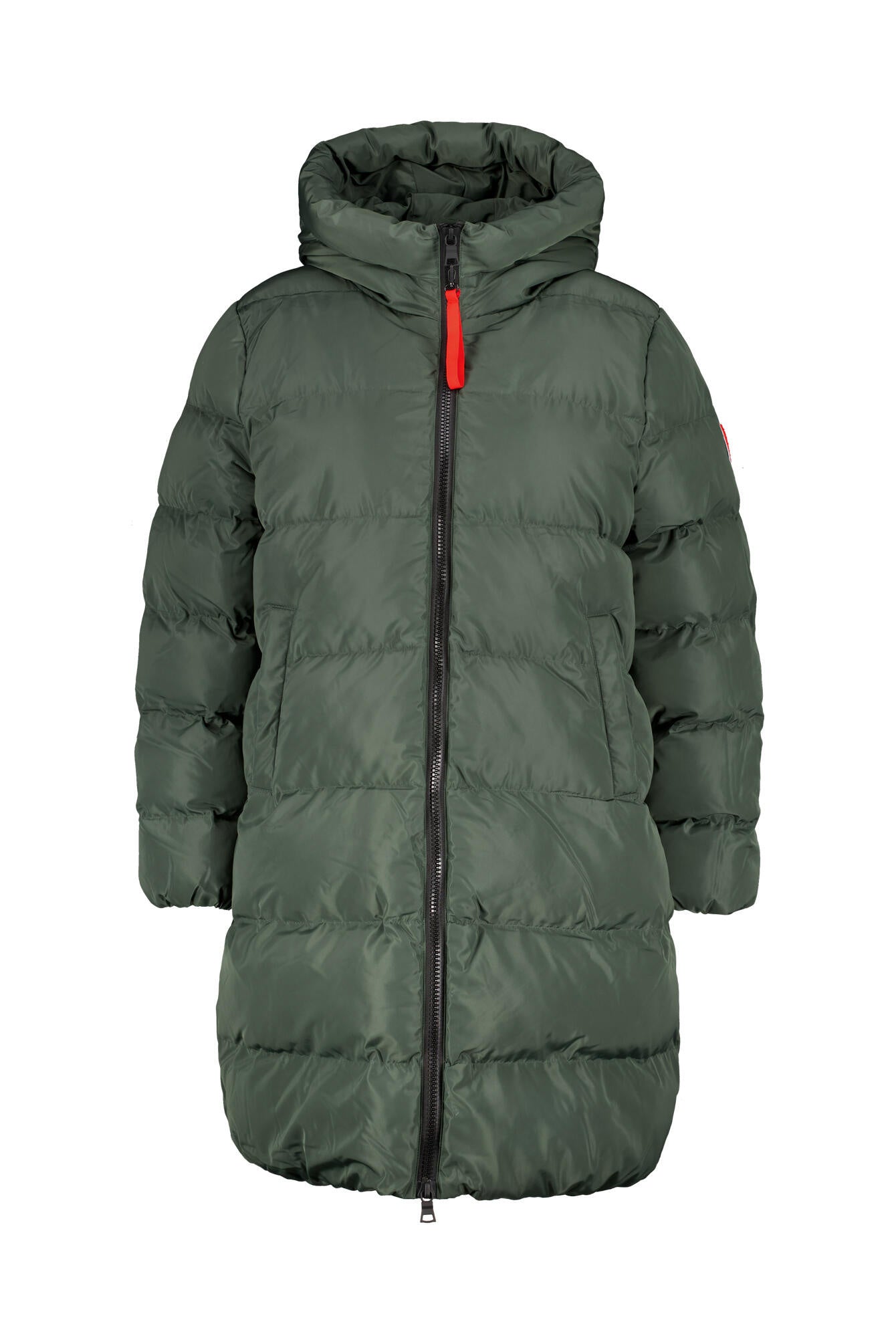 Winterjacke ZERMATT mit Kapuze - 7500 Dark Khaki - Khaki