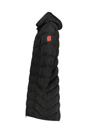 Wintermantel ZUERS mit Kapuze - 2000 Black - Schwarz