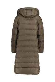 Wintermantel ZUERS mit Kapuze - 5200 Dark Taupe - Braun