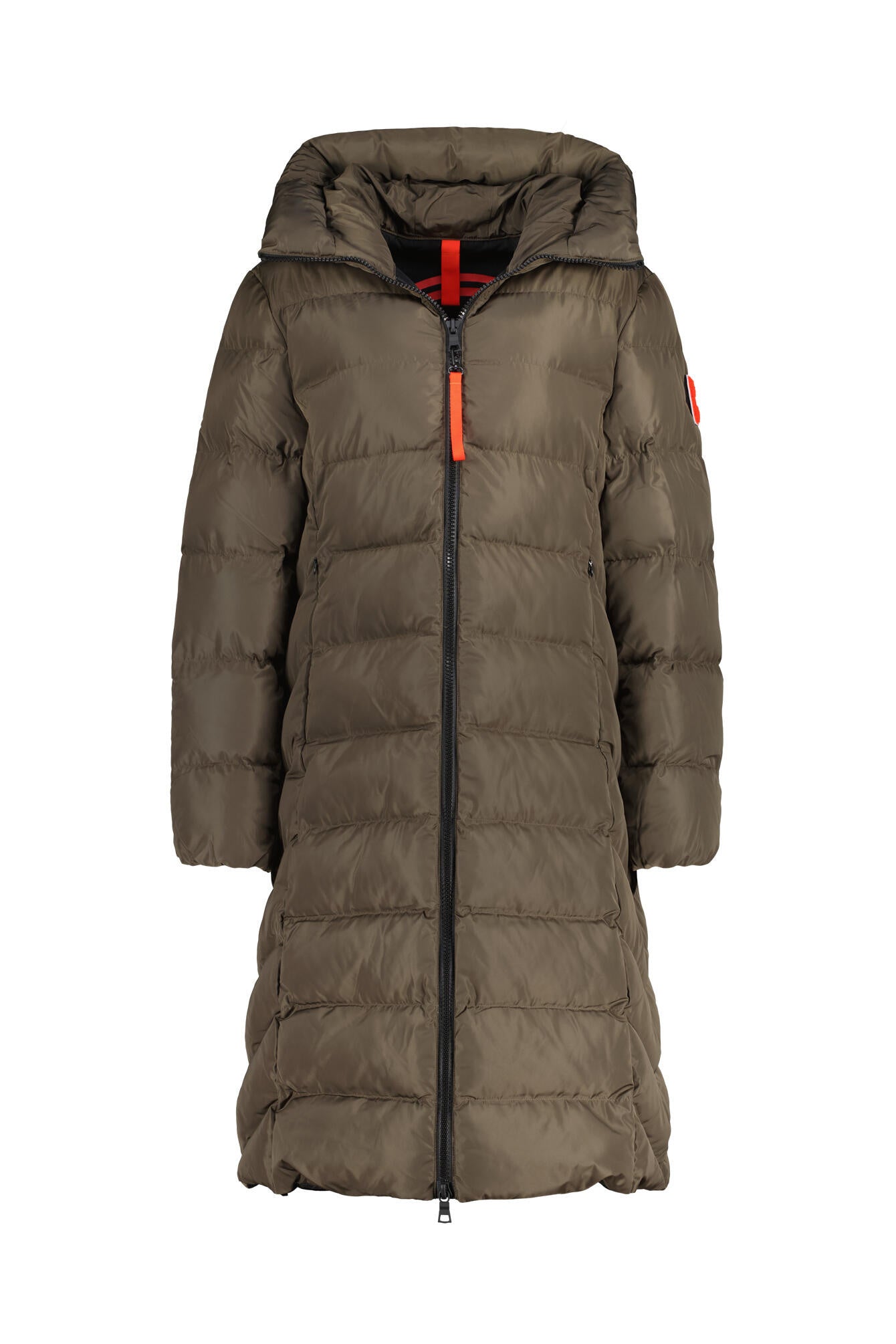 Wintermantel ZUERS mit Kapuze - 5200 Dark Taupe - Braun