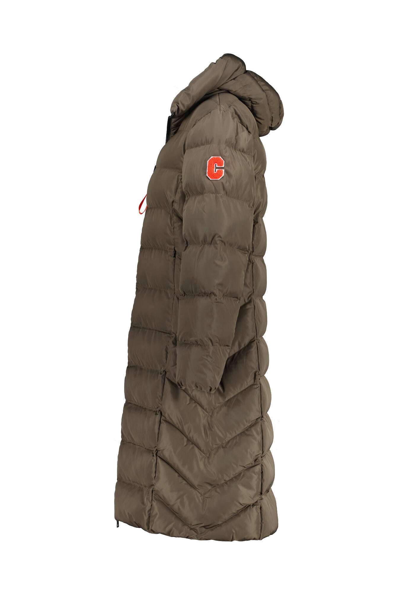 Wintermantel ZUERS mit Kapuze - 5200 Dark Taupe - Braun