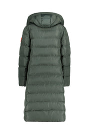 Wintermantel ZUERS mit Kapuze - 7500 Dark Khaki - Khaki