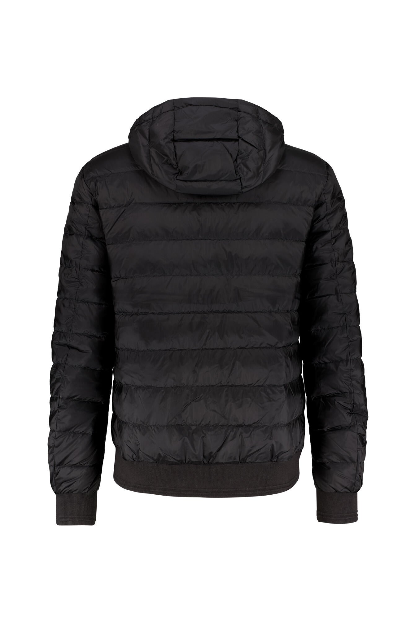 Daunenjacke CONTROL mit Kapuze - Black - Schwarz