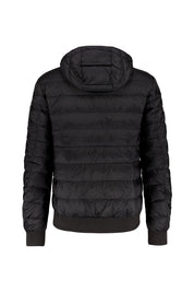 Daunenjacke CONTROL mit Kapuze - Black - Schwarz