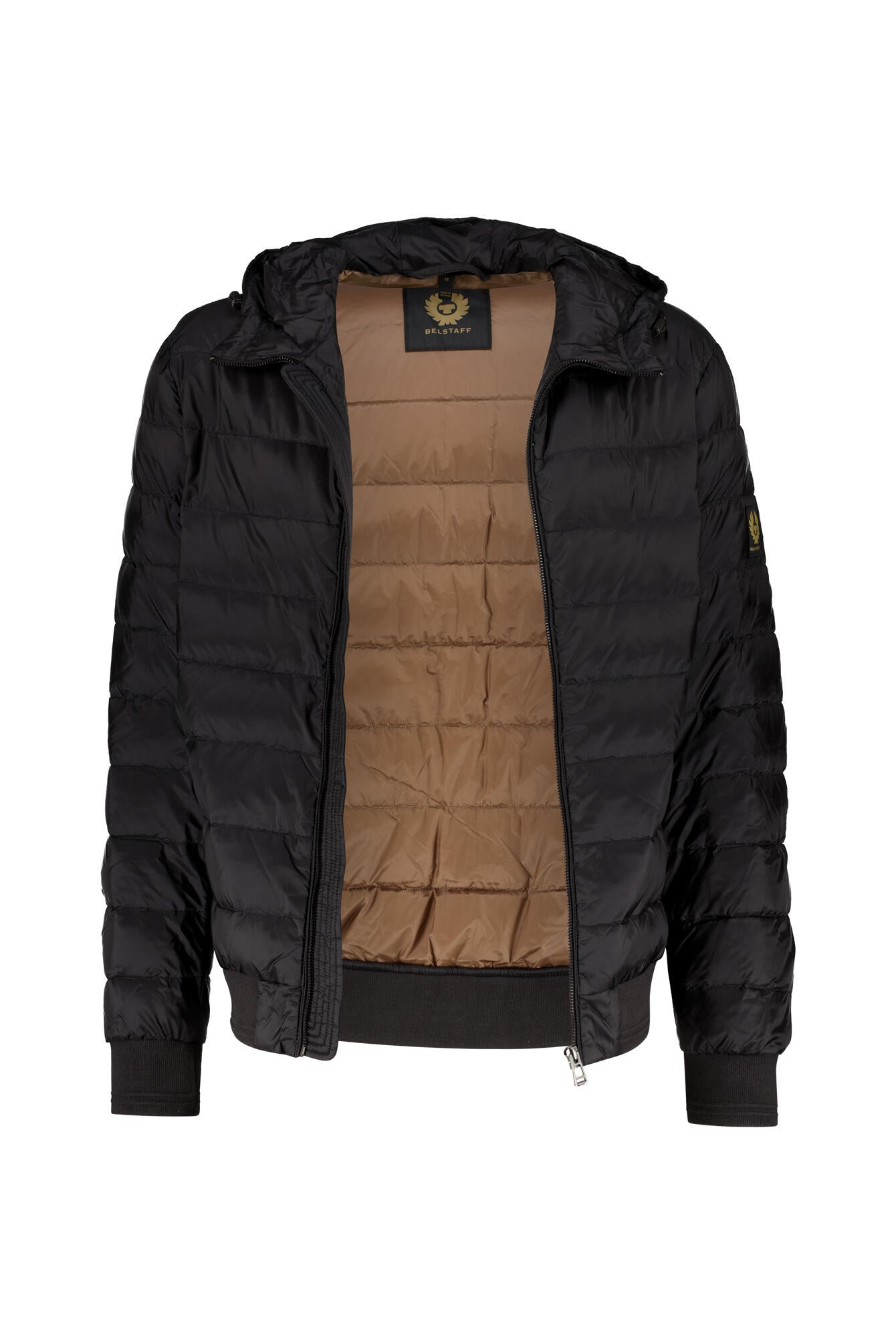 Daunenjacke CONTROL mit Kapuze - Black - Schwarz
