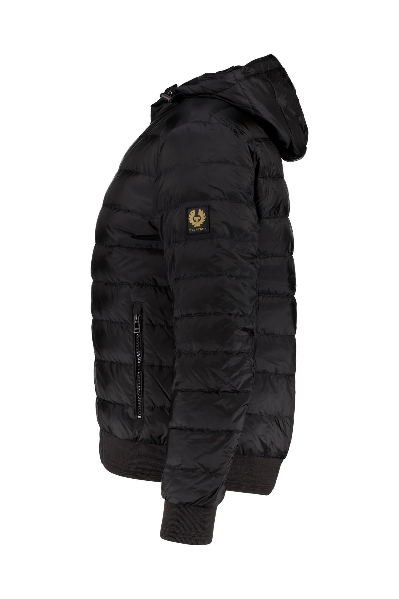 Daunenjacke CONTROL mit Kapuze - Black - Schwarz