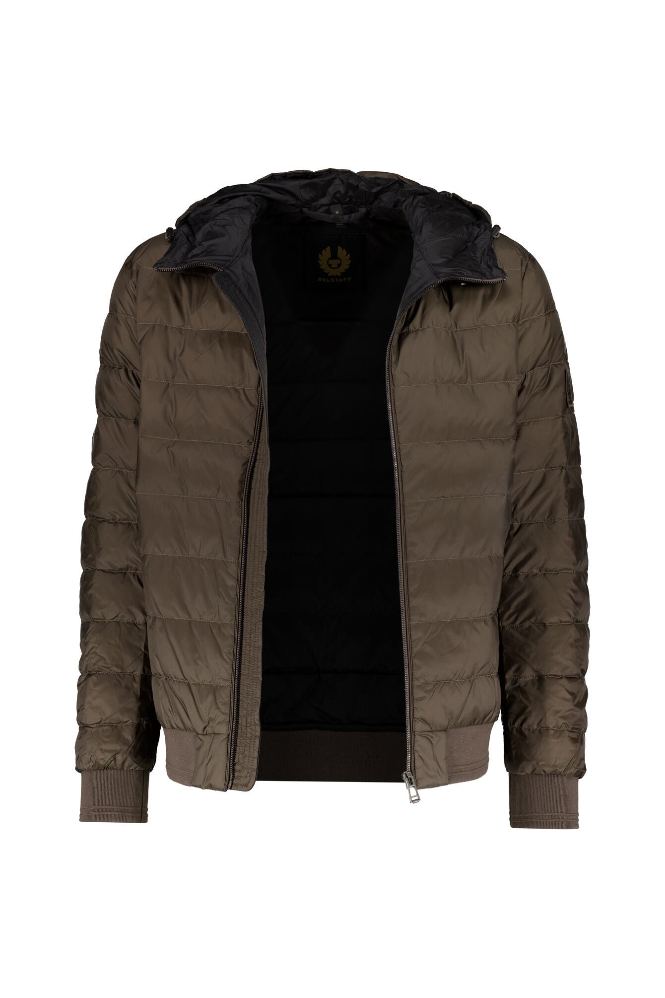 Daunenjacke CONTROL mit Kapuze - Major Brown - Braun