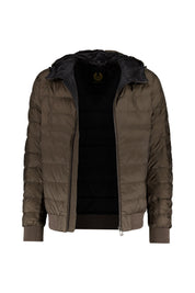 Daunenjacke CONTROL mit Kapuze - Major Brown - Braun