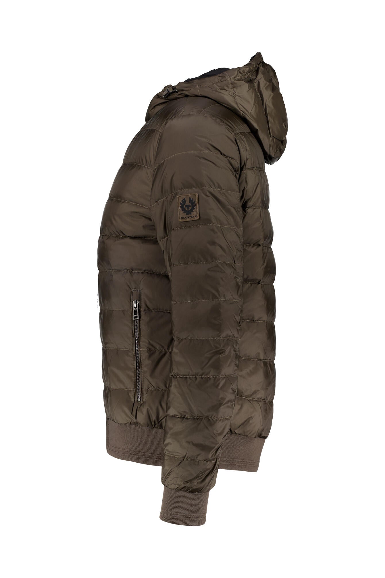 Daunenjacke CONTROL mit Kapuze - Major Brown - Braun