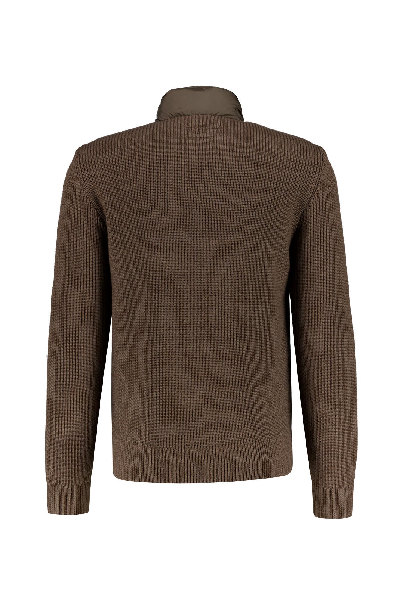 Hybridjacke CIRCUITEER mit Stehkragen - Major Brown - Braun