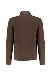 Hybridjacke CIRCUITEER mit Stehkragen - Major Brown - Braun