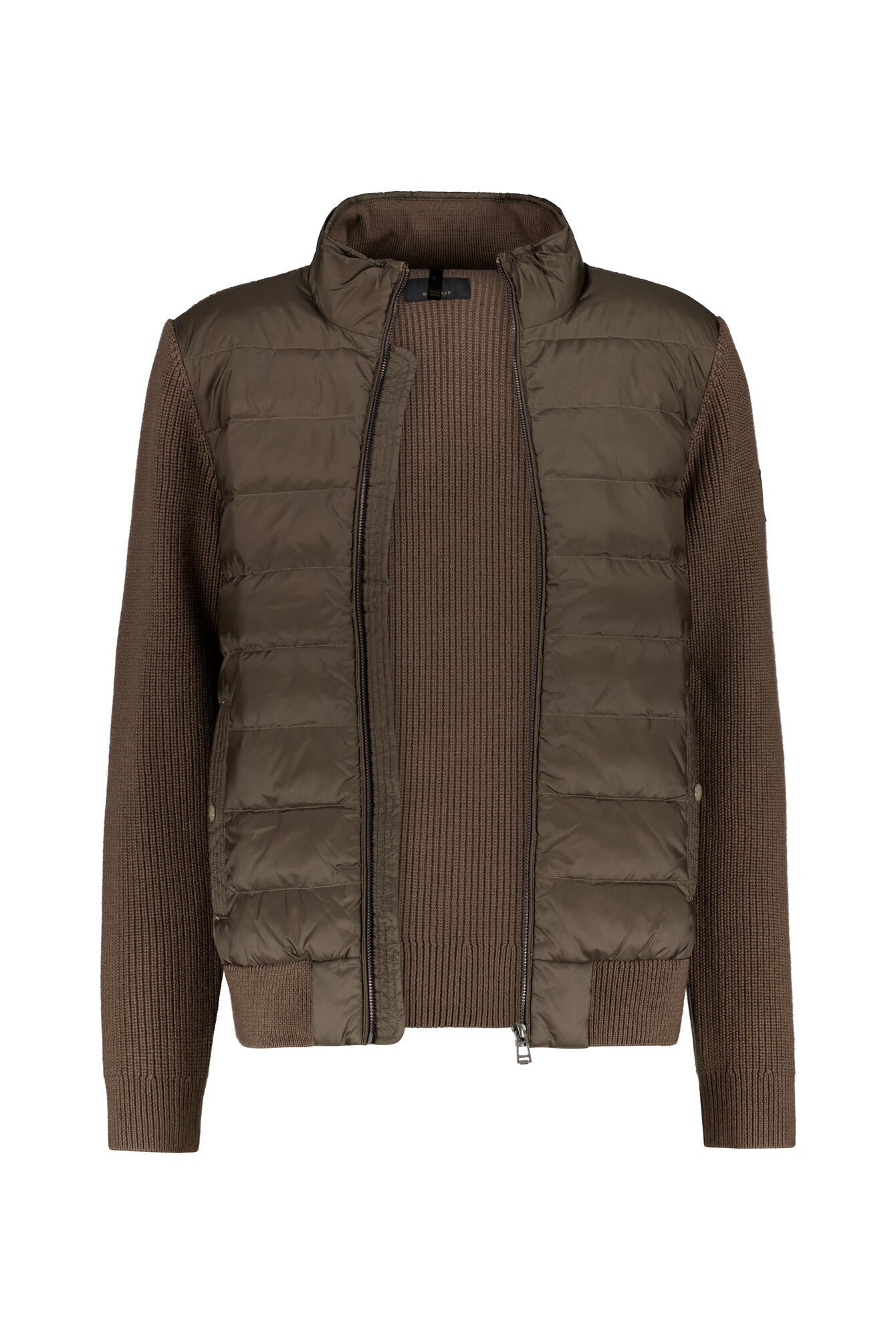 Hybridjacke CIRCUITEER mit Stehkragen - Major Brown - Braun