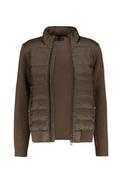 Hybridjacke CIRCUITEER mit Stehkragen - Major Brown - Braun