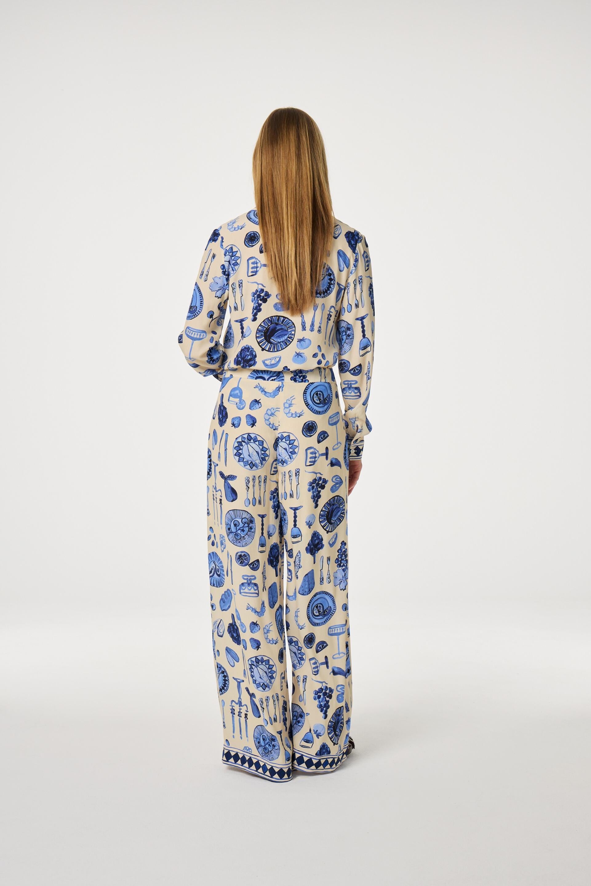 Bluse RAYON aus Viskosemix - 0179 Creme Brulee/French - Creme