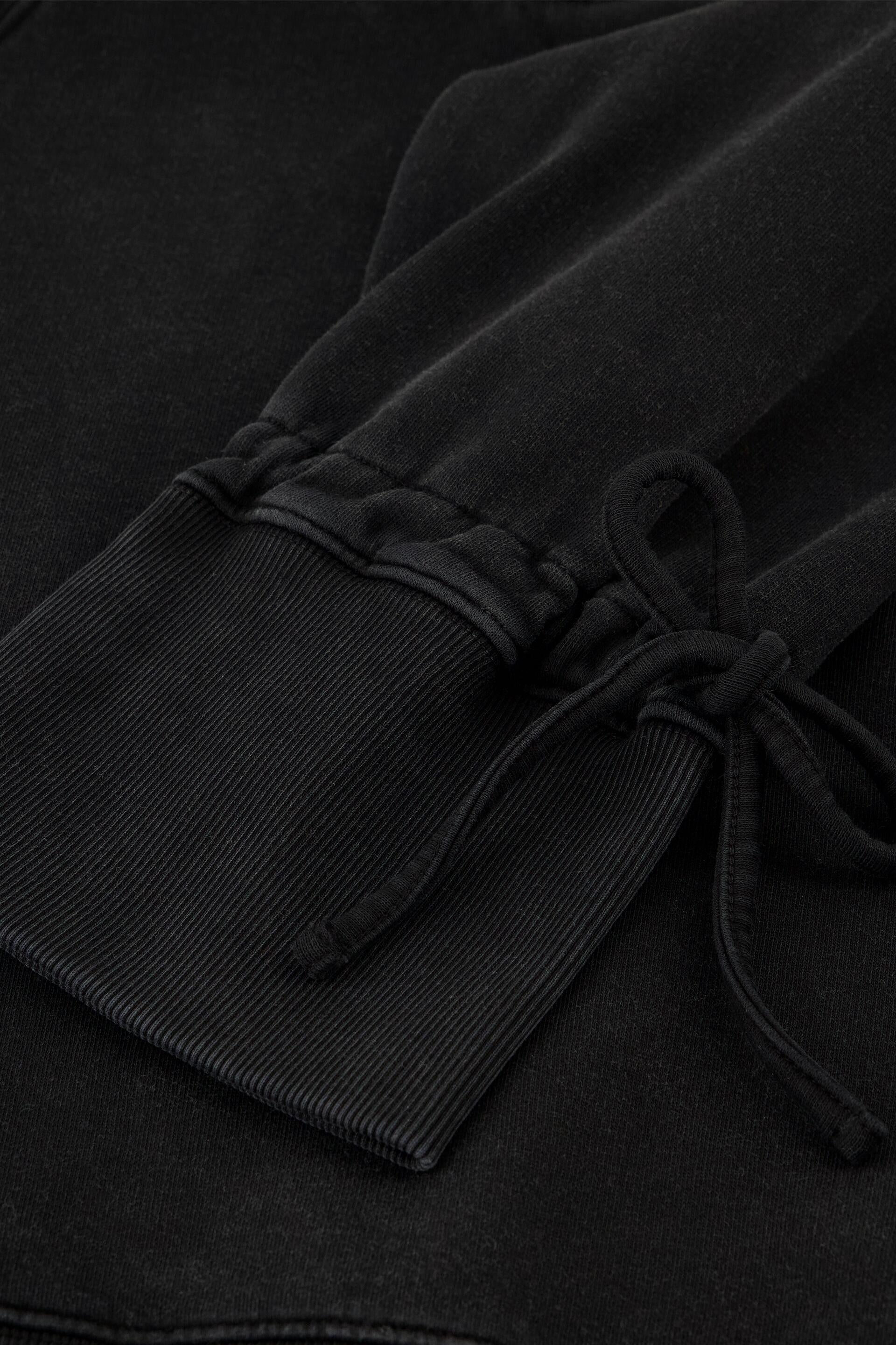 Sweatshirt aus Bio-Baumwolle - 9515 Dark Anthra - Schwarz
