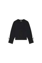 Sweatshirt aus Bio-Baumwolle - 9515 Dark Anthra - Schwarz