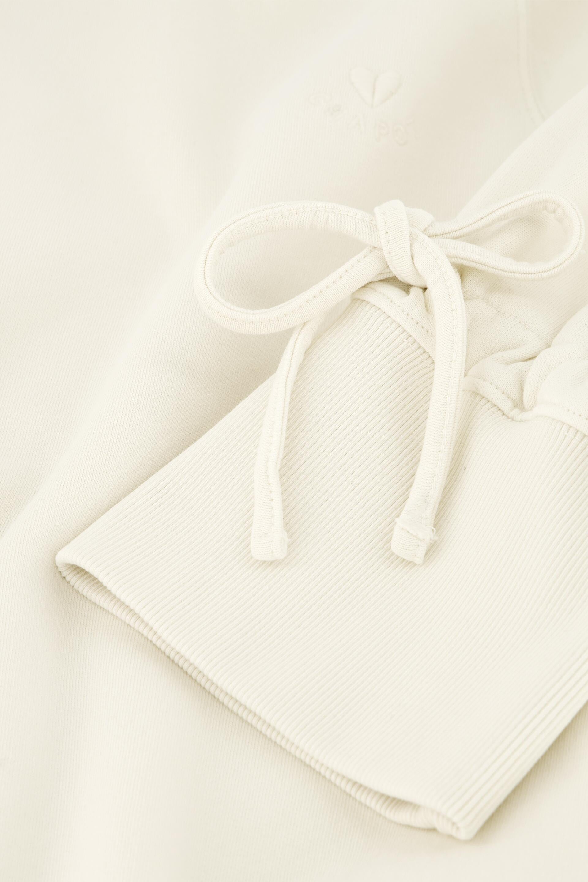 Sweatshirt aus Bio-Baumwolle - 1009 Cosy White - Creme