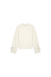 Sweatshirt aus Bio-Baumwolle - 1009 Cosy White - Creme