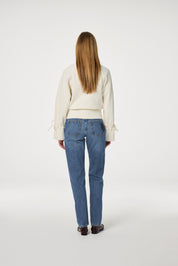 Sweatshirt aus Bio-Baumwolle - 1009 Cosy White - Creme