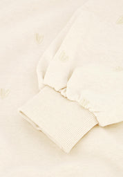 Sweatshirt DINA aus Bio-Baumwolle - 1507 Oatmeal - Creme