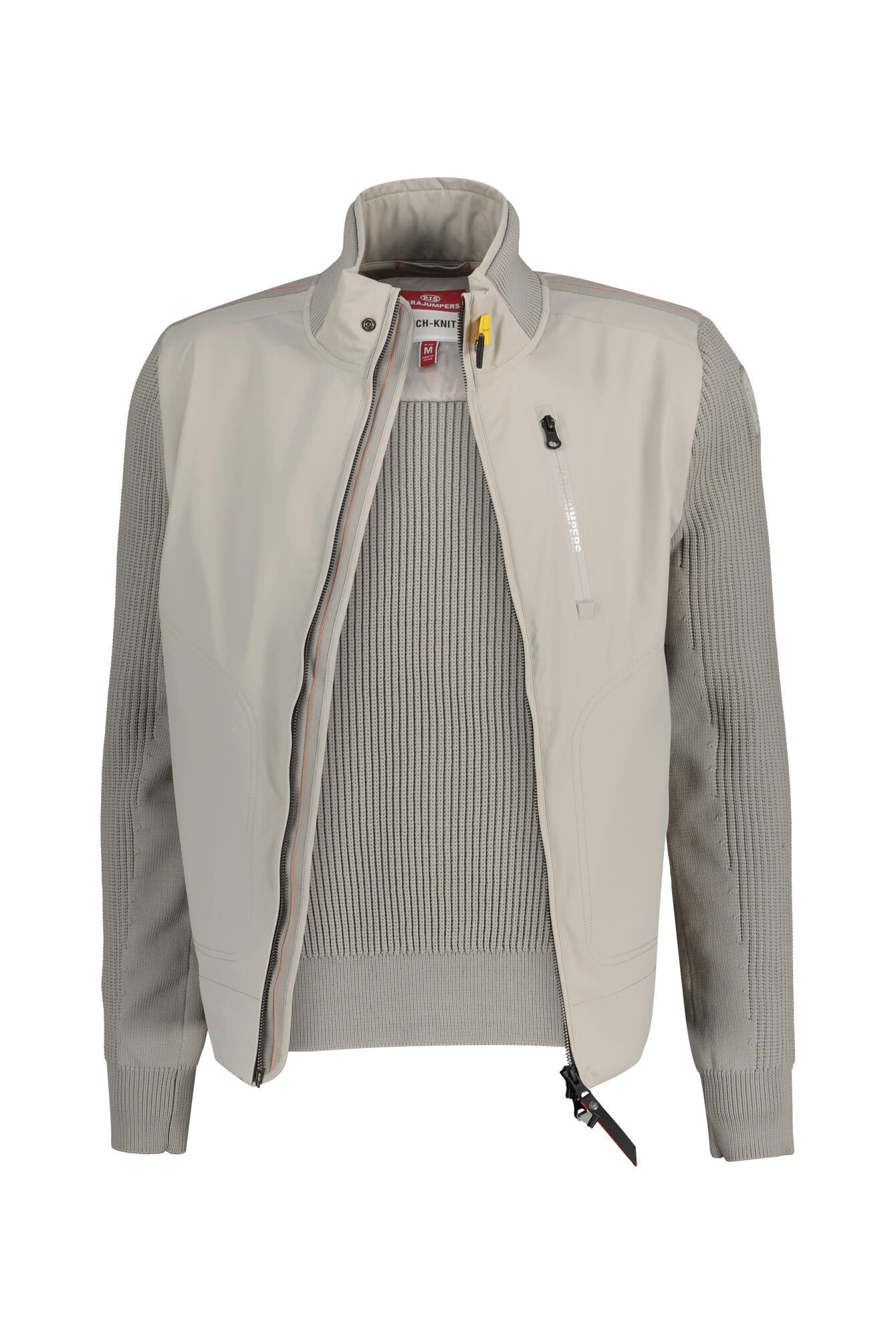Hybridjacke ZORBA mit Stehkragen - 0110 Chateau Grey - Grau