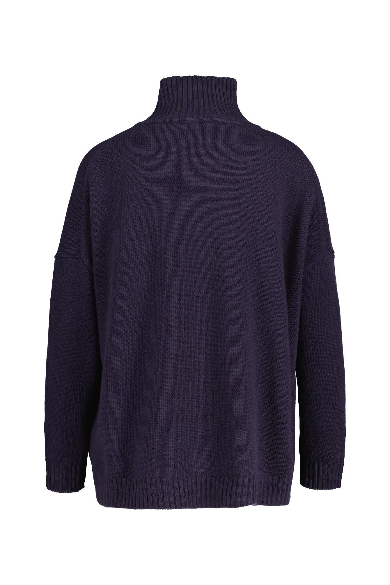 Strickpullover BORGIA aus Schurwolle - 010 - Blau