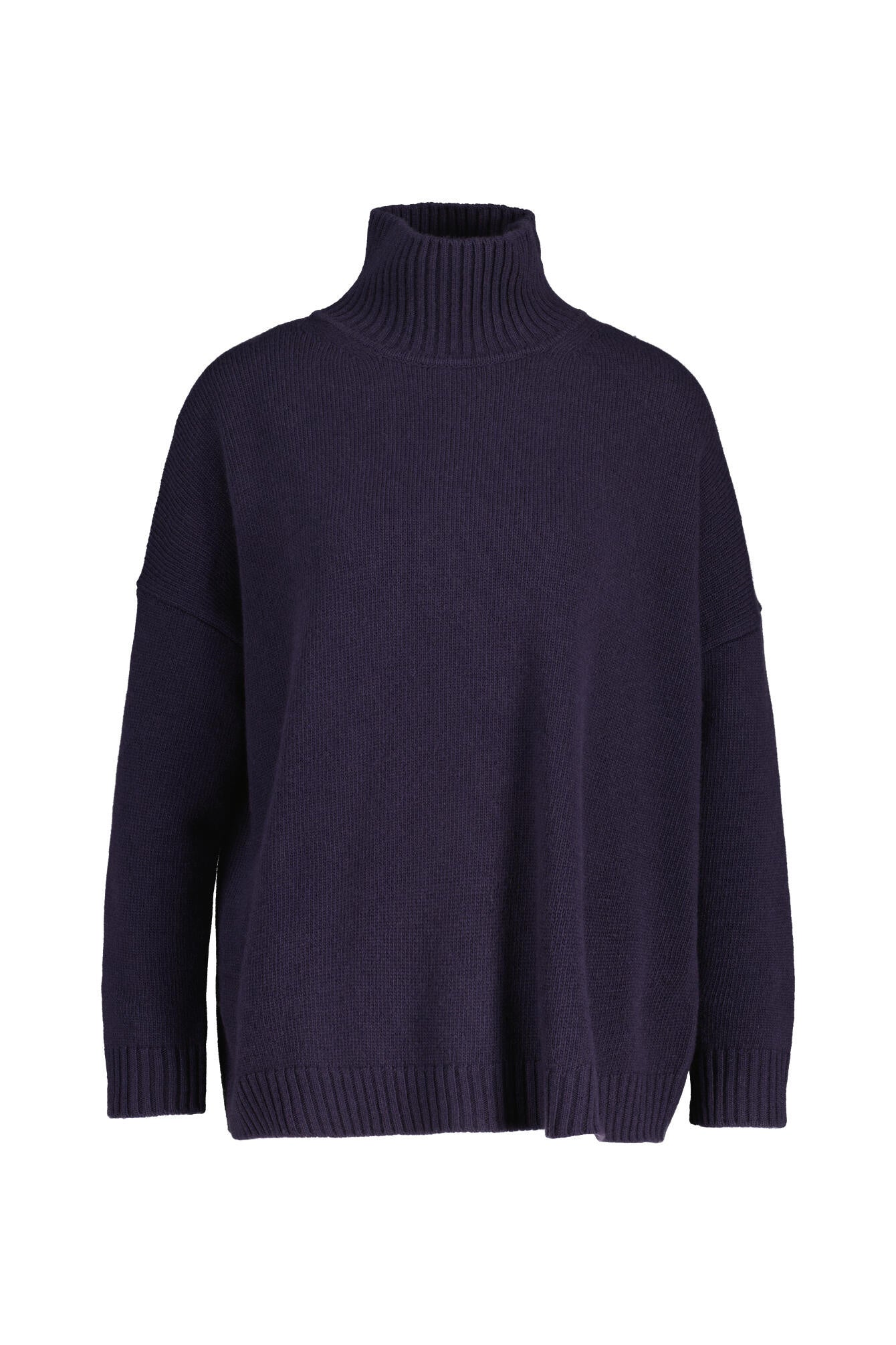 Strickpullover BORGIA aus Schurwolle - 010 - Blau