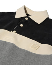 Sweatshirt GRAHAM mit Polokragen - 801 Black - Schwarz