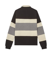 Sweatshirt GRAHAM mit Polokragen - 801 Black - Schwarz