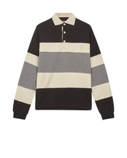 Sweatshirt GRAHAM mit Polokragen - 801 Black - Schwarz