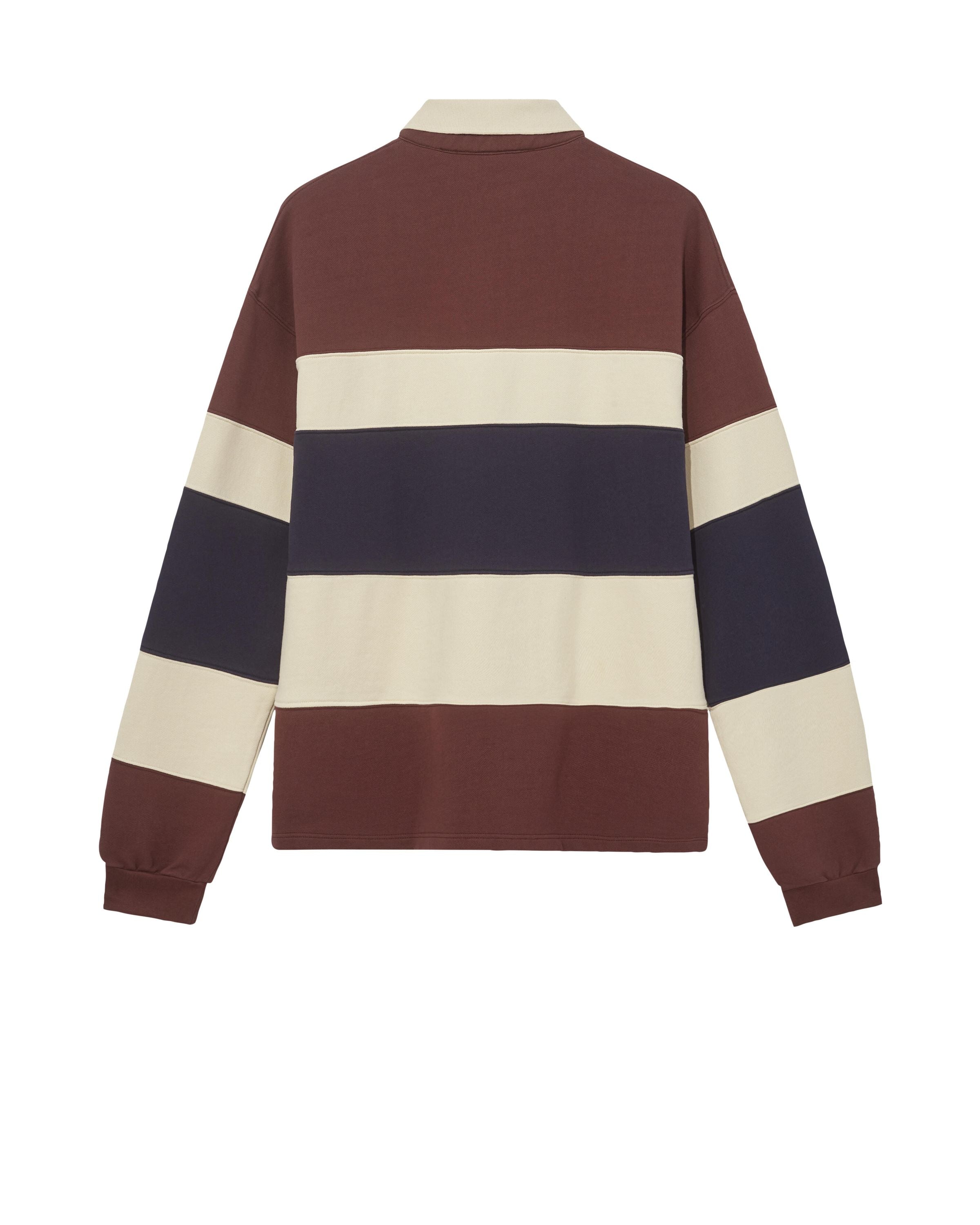 Sweatshirt GRAHAM mit Polokragen - 948 Total Eclipse - Rot