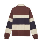 Sweatshirt GRAHAM mit Polokragen - 948 Total Eclipse - Rot