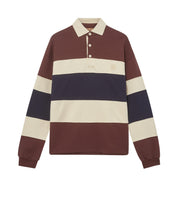Sweatshirt GRAHAM mit Polokragen - 948 Total Eclipse - Rot